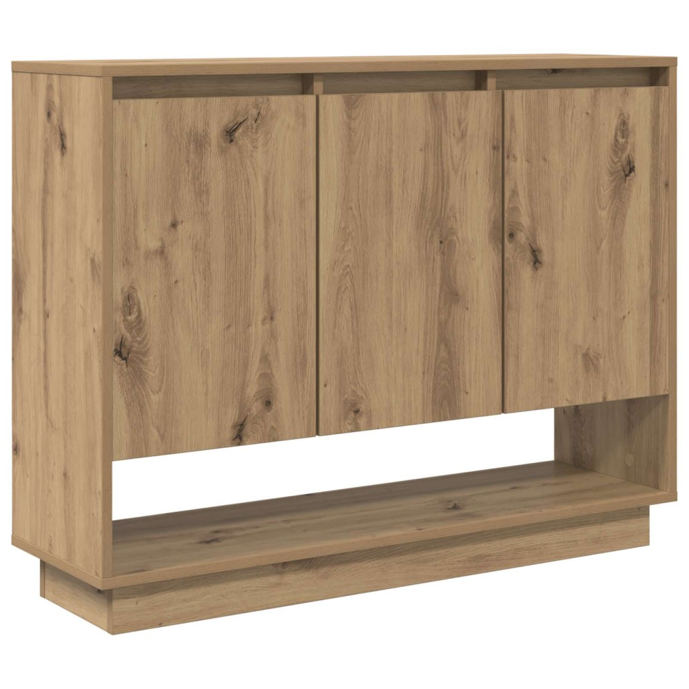 vidaXL Πλαϊνό γραφείο Artisan Oak 97 x 29 x 75 εκ. Επεξεργασμένο Ξύλο