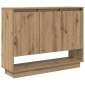 vidaXL Πλαϊνό γραφείο Artisan Oak 97 x 29 x 75 εκ. Επεξεργασμένο Ξύλο