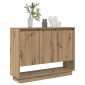 vidaXL Πλαϊνό γραφείο Artisan Oak 97 x 29 x 75 εκ. Επεξεργασμένο Ξύλο