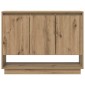 vidaXL Πλαϊνό γραφείο Artisan Oak 97 x 29 x 75 εκ. Επεξεργασμένο Ξύλο