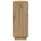 vidaXL Πλαϊνό γραφείο Artisan Oak 97 x 29 x 75 εκ. Επεξεργασμένο Ξύλο