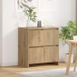 vidaXL Πλαϊνό γραφείο Artisan Oak 70 x 41 x 75 εκ. Επεξεργασμένο Ξύλο