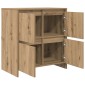 vidaXL Πλαϊνό γραφείο Artisan Oak 70 x 41 x 75 εκ. Επεξεργασμένο Ξύλο
