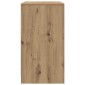 vidaXL Πλαϊνό γραφείο Artisan Oak 70 x 41 x 75 εκ. Επεξεργασμένο Ξύλο