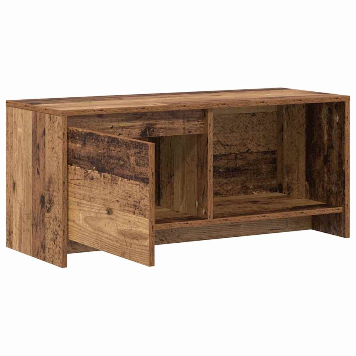 vidaXL Σετ επίπλου τηλεόρασης 90 x 35 x 40 εκ. Παλιό Ξύλο