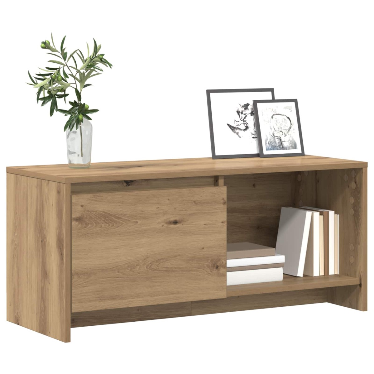 vidaXL Σετ επίπλου τηλεόρασης 90 x 35 x 40 εκ. Artisan Oak
