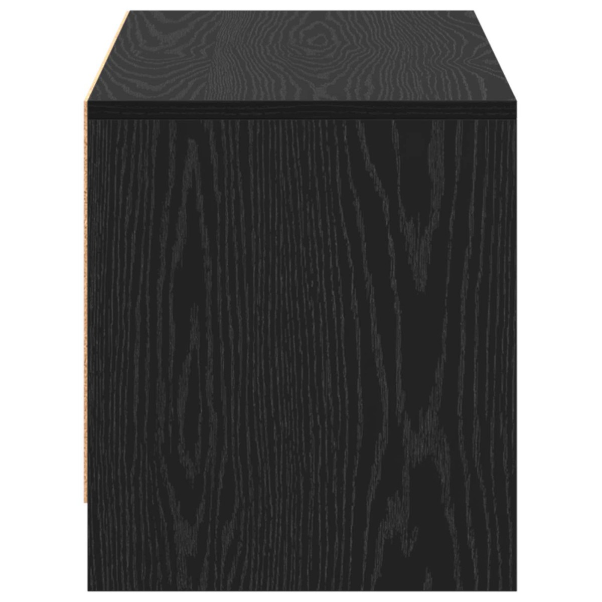 vidaXL Σετ επίπλου τηλεόρασης 90 x 35 x 40 εκ. Μαύρη Οξυά