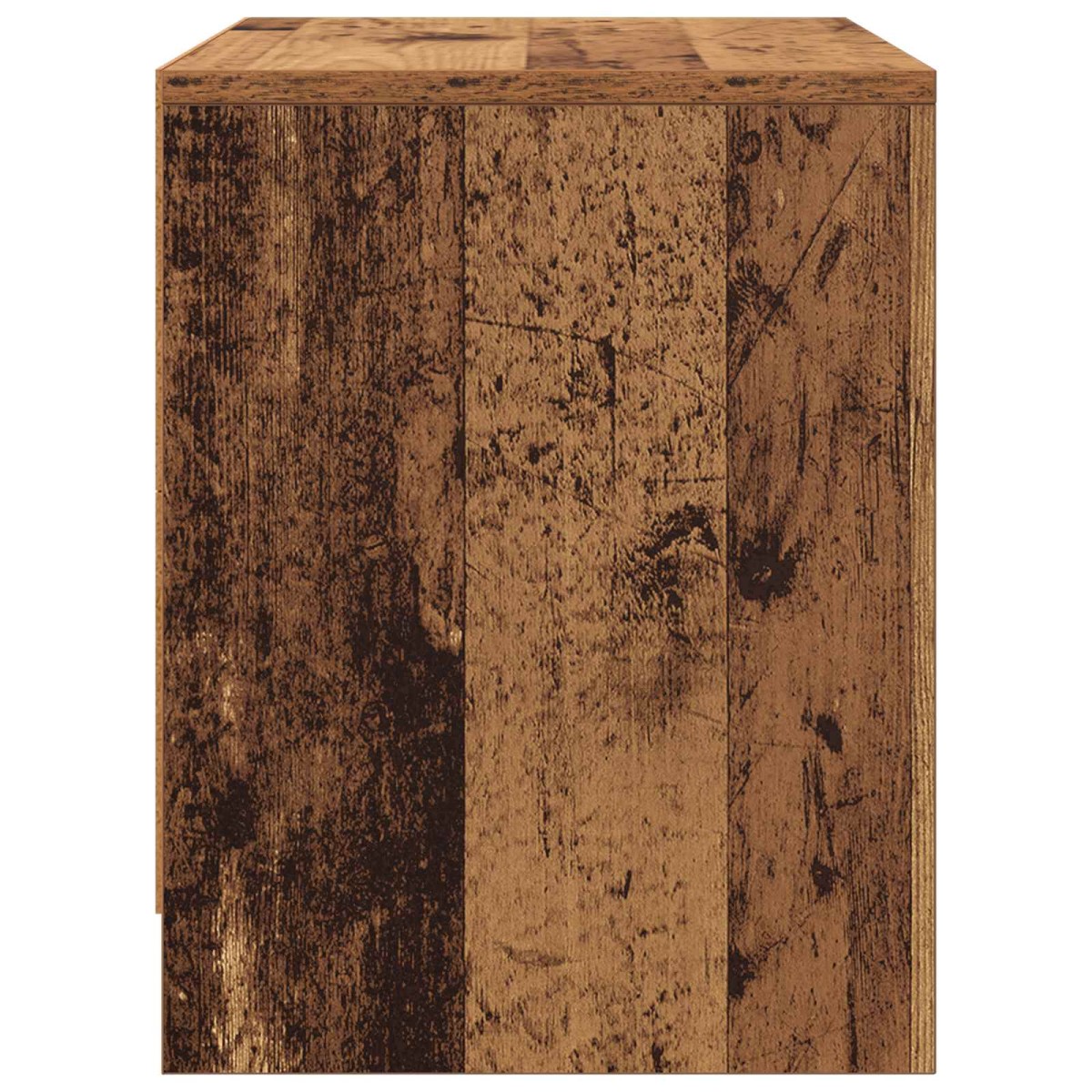 vidaXL Κομοδίνο Παλιό ξύλο 45 x 34 x 44,5 εκ Επεξεργασμένο Ξύλο