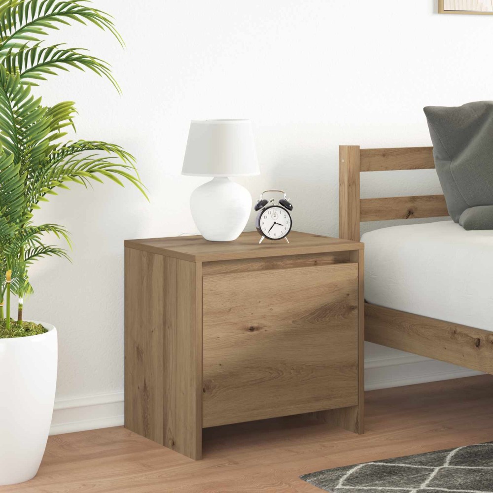 vidaXL Κομοδίνο Artisan Oak 45 x 34 x 44,5 εκ Επεξεργασμένο Ξύλο