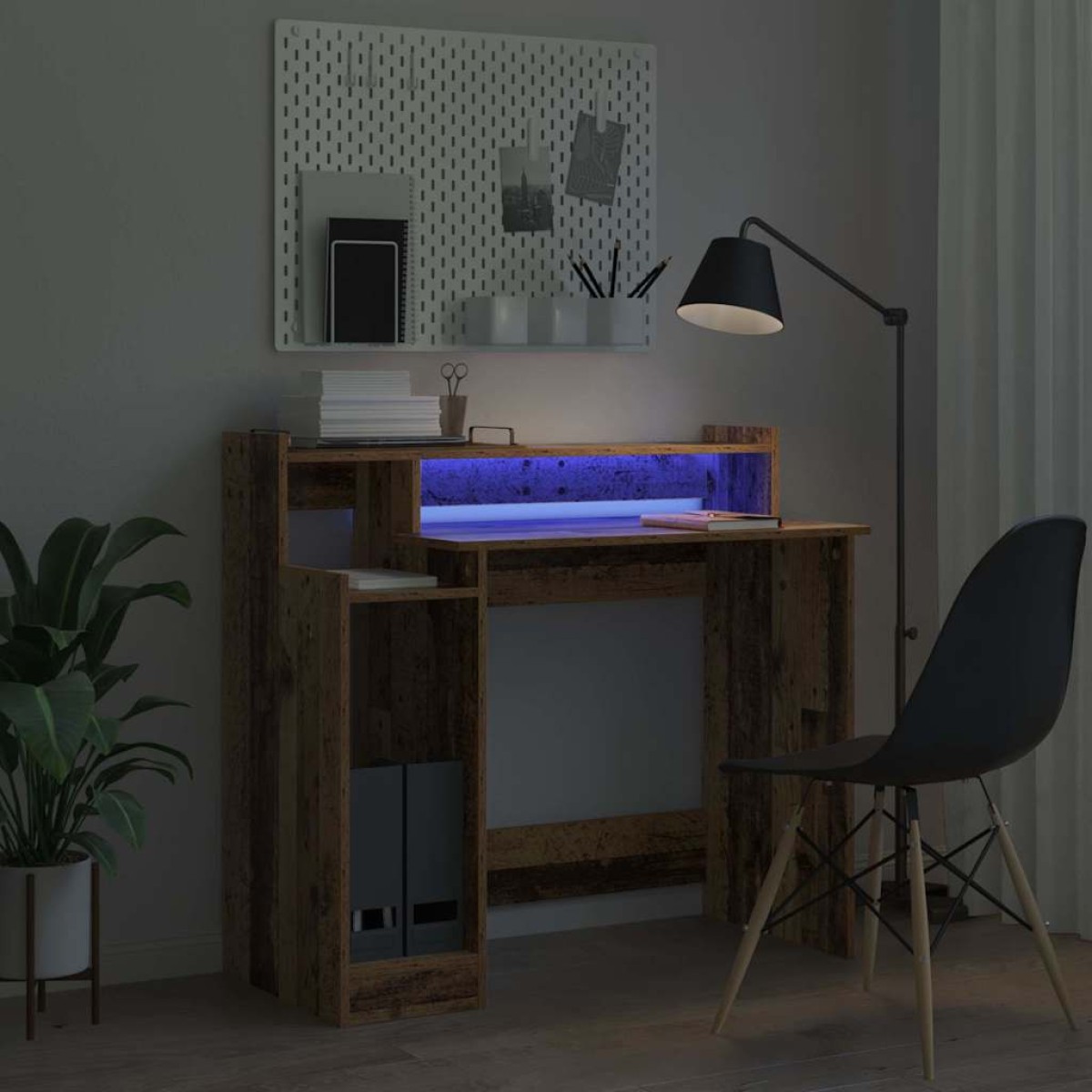 vidaXL Γραφείο Παλιό ξύλο 97 x 45 x 90 εκ. Επεξεργασμένο Ξύλο