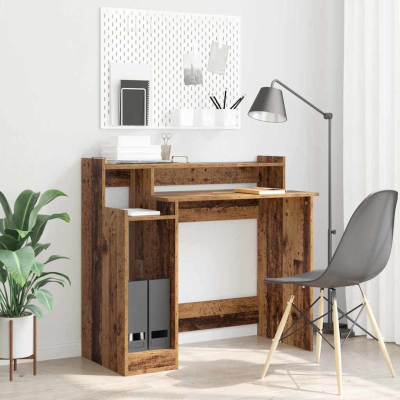 vidaXL Γραφείο Παλιό ξύλο 97 x 45 x 90 εκ. Επεξεργασμένο Ξύλο