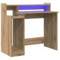 vidaXL Γραφείο Artisan Oak 97 x 45 x 90 εκ. Επεξεργασμένο Ξύλο