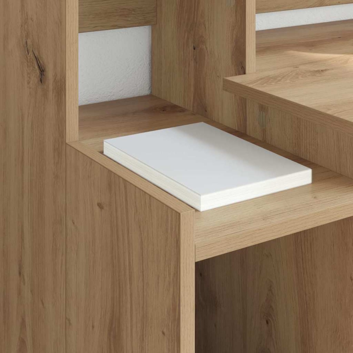 vidaXL Γραφείο Artisan Oak 97 x 45 x 90 εκ. Επεξεργασμένο Ξύλο