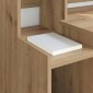vidaXL Γραφείο Artisan Oak 97 x 45 x 90 εκ. Επεξεργασμένο Ξύλο