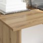 vidaXL Γραφείο Artisan Oak 100 x 50 x 76 εκ. Επεξεργασμένο Ξύλο