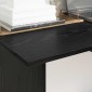 vidaXL Γραφείο Μαύρη Οξυά 100 x 50 x 76 εκ. Επεξεργασμένο Ξύλο