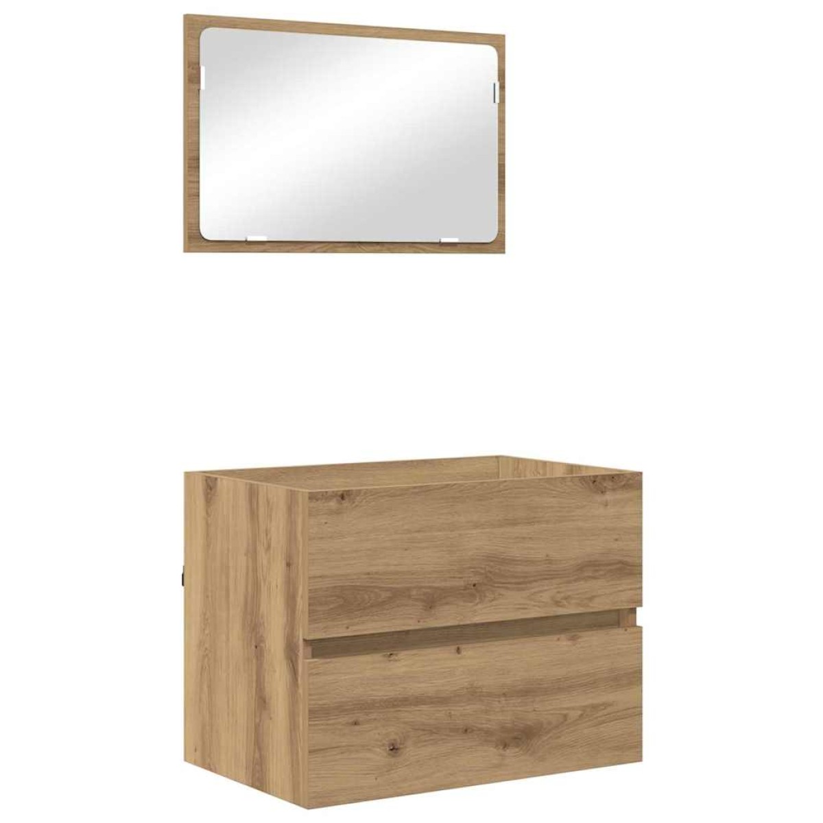 vidaXL Σετ Επίπλων Μπάνιου 2 τμχ. Artisan Oak 57 x 37 x 45 εκ.