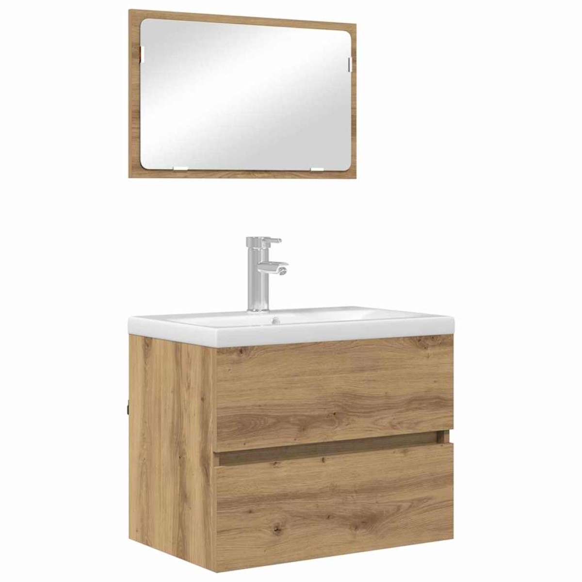 vidaXL Σετ Επίπλων Μπάνιου 2 τμχ. Artisan Oak 57 x 37 x 45 εκ.