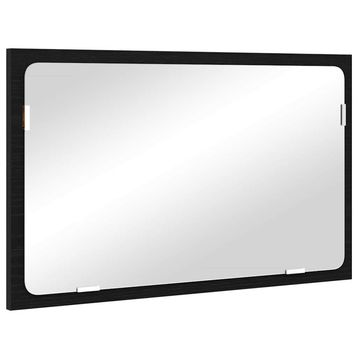 vidaXL Σετ Επίπλων Μπάνιου 2 τμχ. Μαύρη Οξυά 57 x 37 x 45 εκ.
