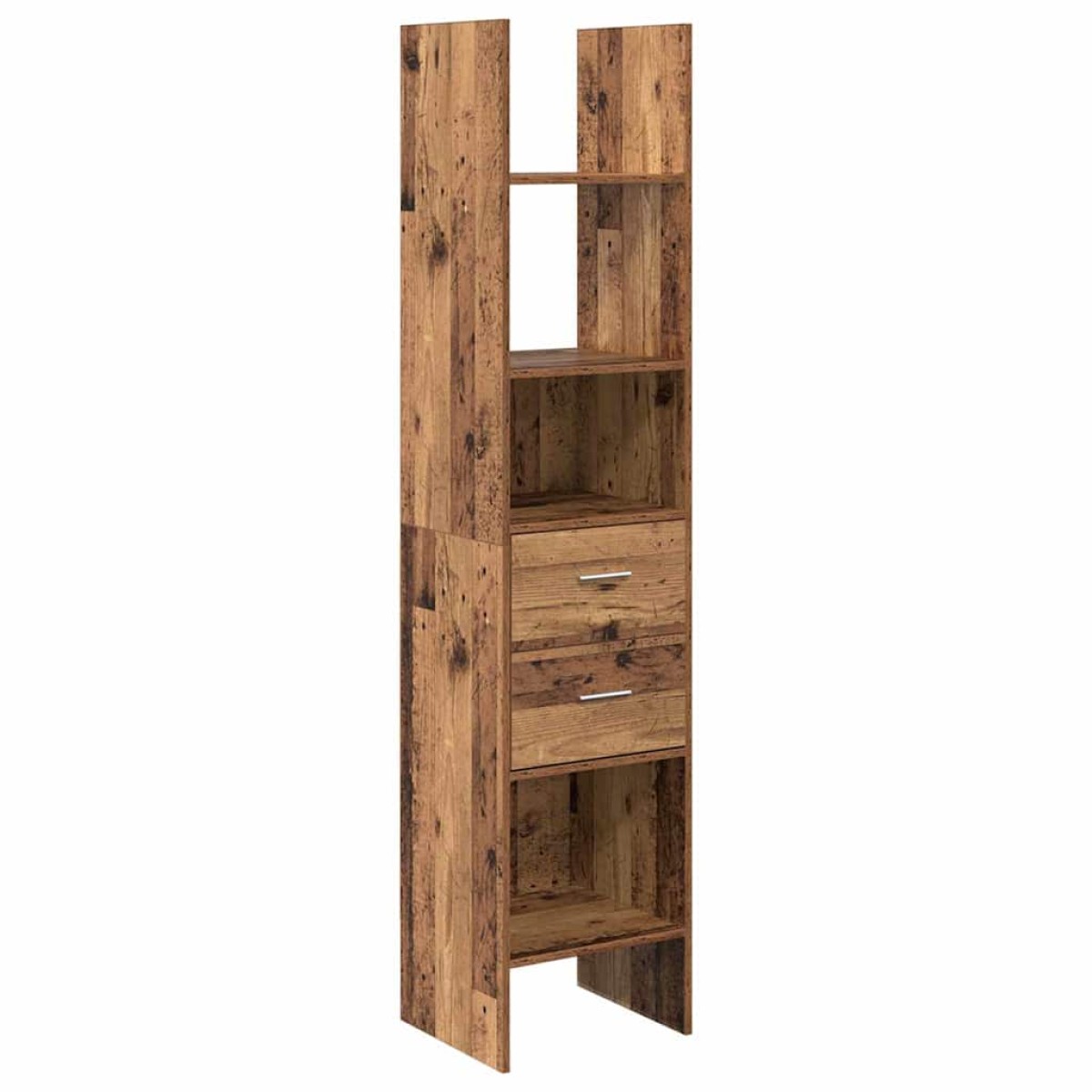 vidaXL Βιβλιοθήκη 2 επιπέδων 40 x 35 x 180 εκ. Επεξεργασμένο Ξύλο