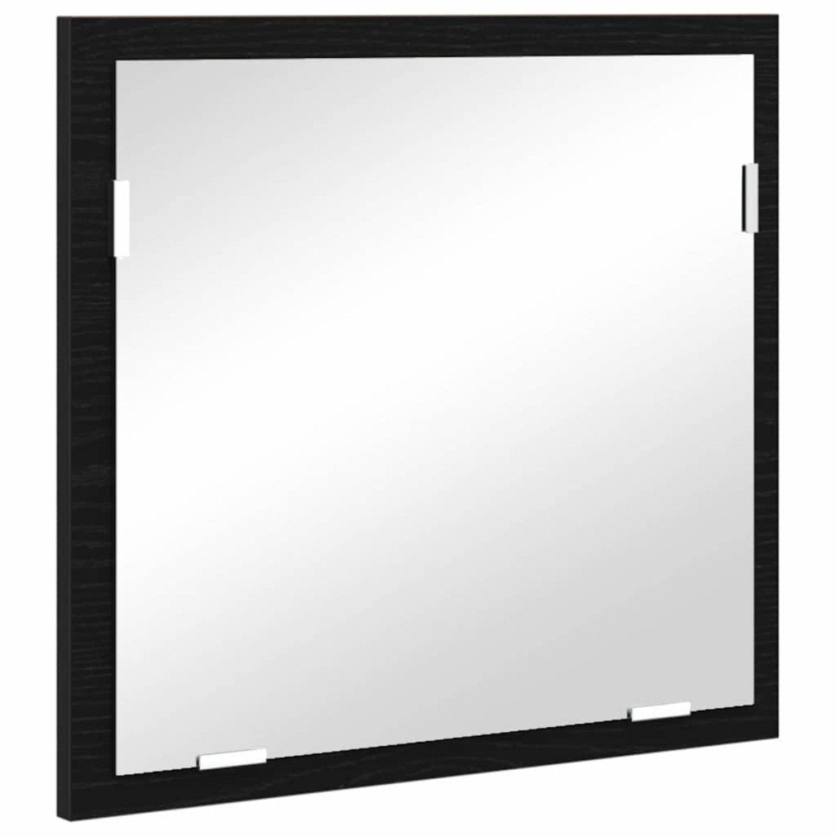 vidaXL Σετ Επίπλων Μπάνιου με συρτάρι Μαύρο 41 x 38,5 x 48 cm