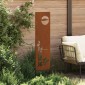 vidaXL Οθόνη Ιδιωτικότητας Κήπου Σκ rusty 32 χ 140 εκ