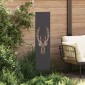 vidaXL Οθόνη Ιδιωτικότητας Κήπου Animal Print Μαύρο 32 χ 140 εκ