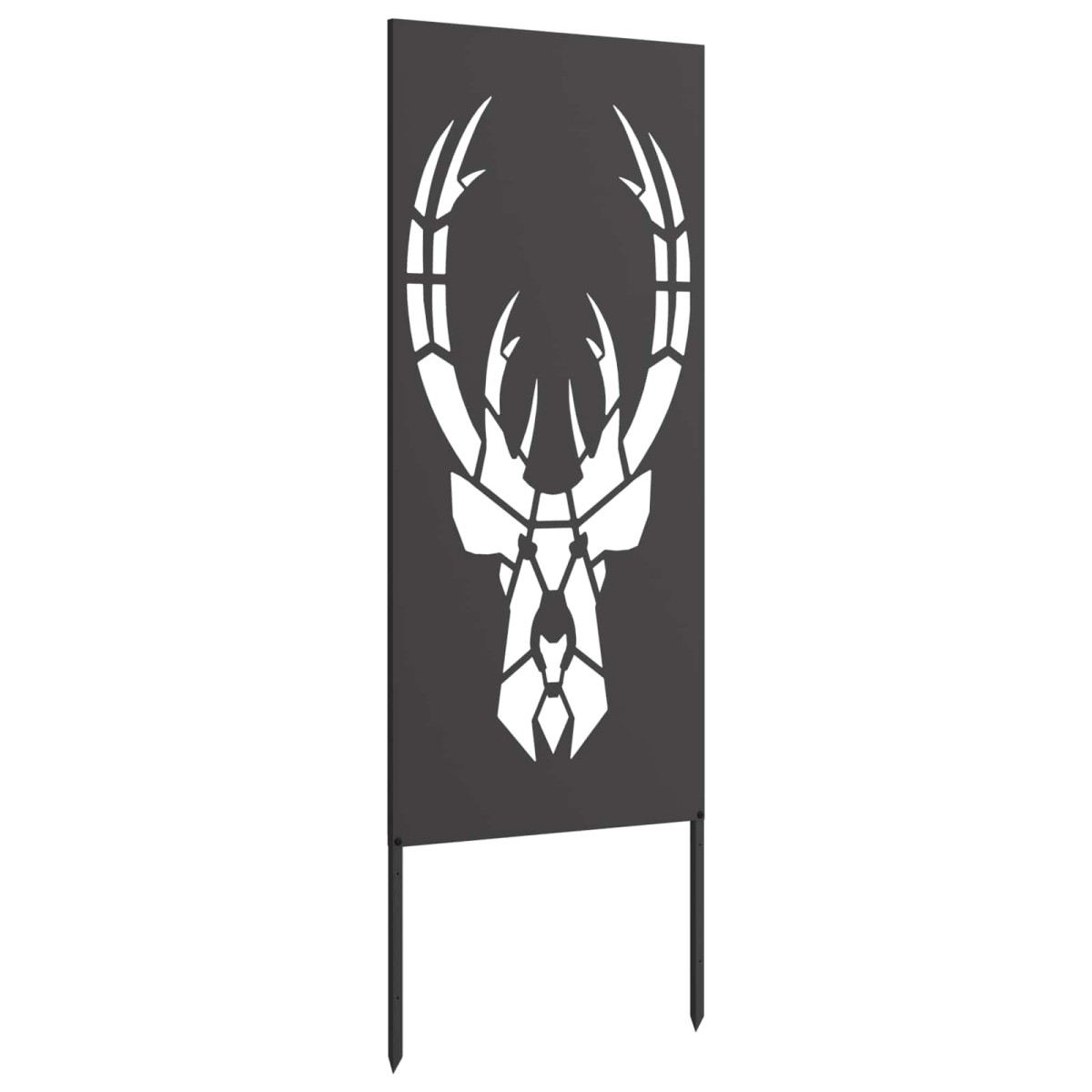 vidaXL Οθόνη Ιδιωτικότητας Κήπου Animal Print Μαύρο 50 x 140 εκ