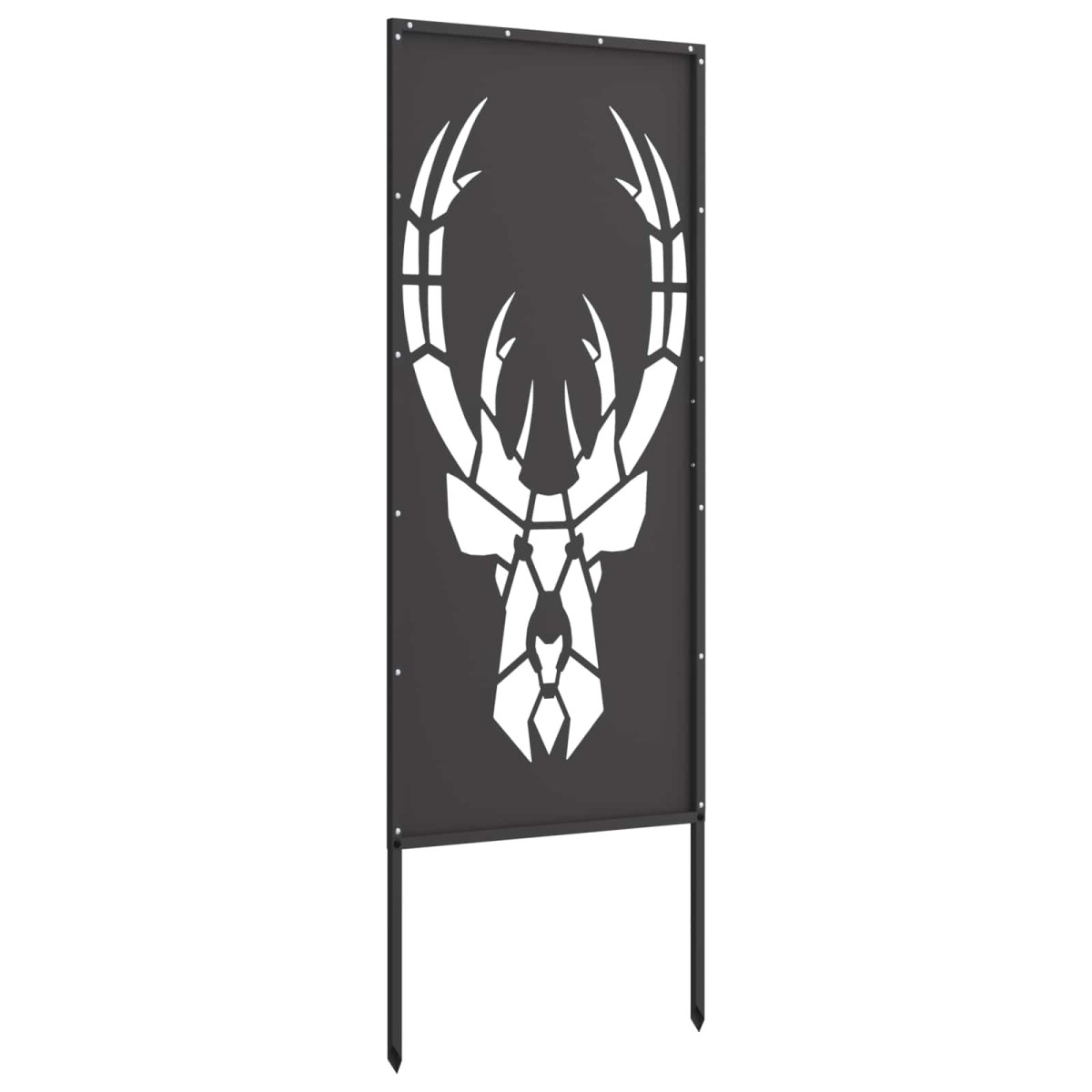 vidaXL Οθόνη Ιδιωτικότητας Κήπου Animal Print Μαύρο 50 x 140 εκ