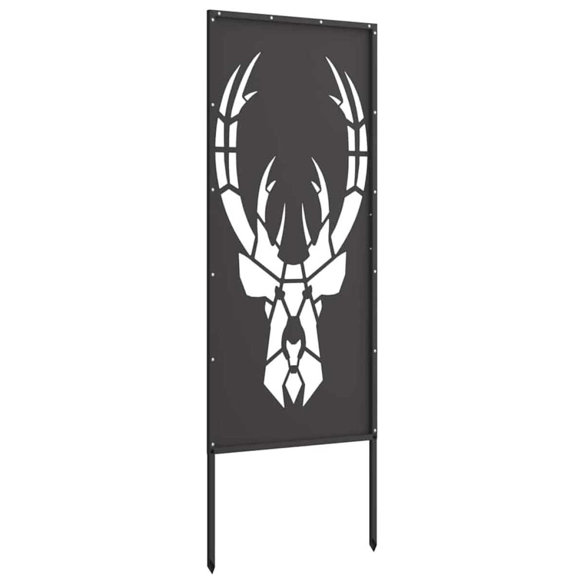 vidaXL Οθόνη Ιδιωτικότητας Κήπου Animal Print Μαύρο 50 x 140 εκ