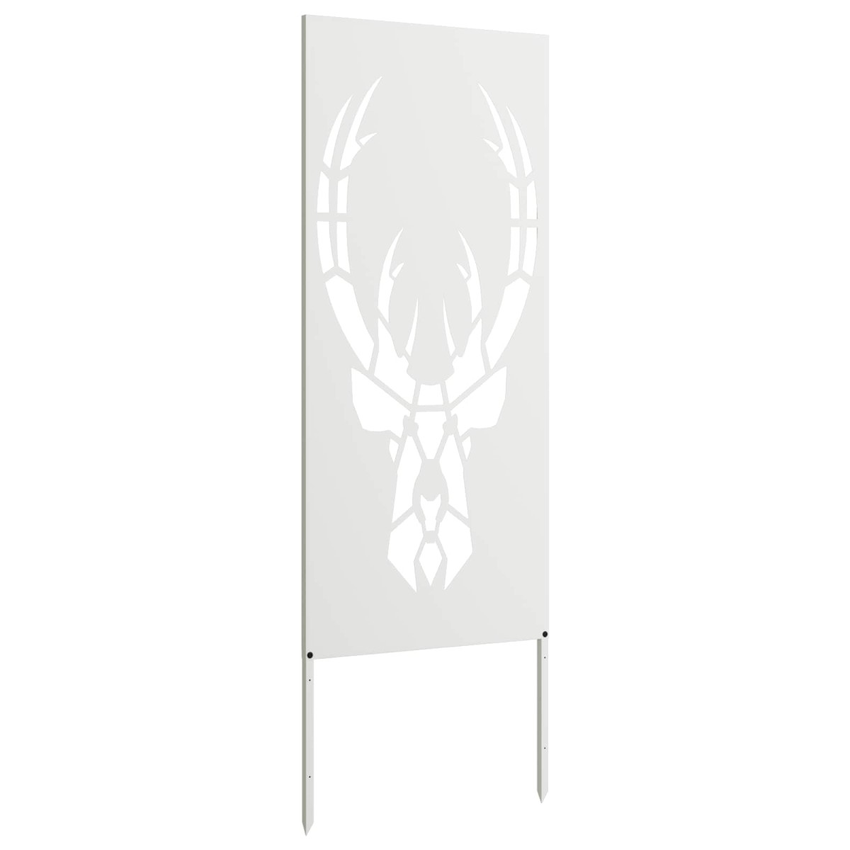 vidaXL Οθόνη Ιδιωτικότητας Κήπου Animal Print Λευκό 50 x 140 εκ