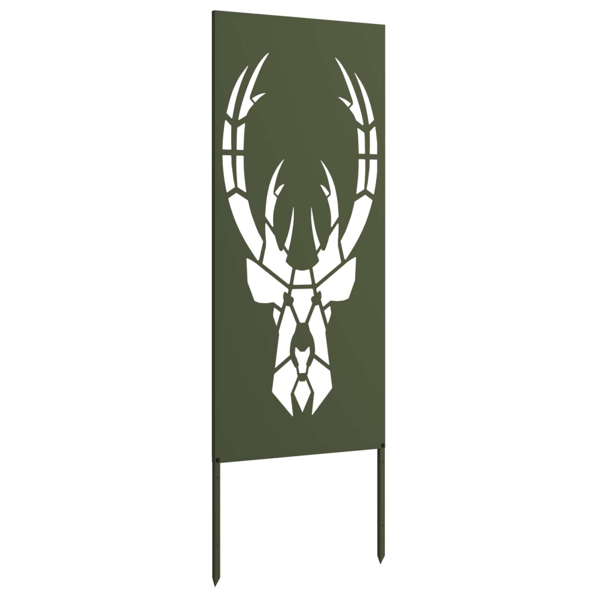 vidaXL Οθόνη Ιδιωτικότητας Κήπου Animal Print Λαδί 50 x 140 εκ
