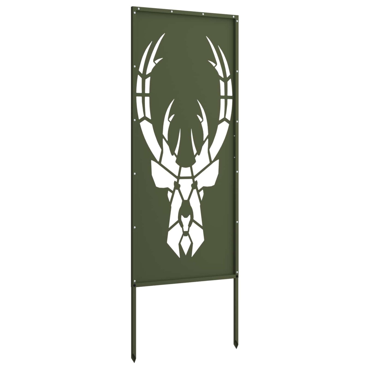 vidaXL Οθόνη Ιδιωτικότητας Κήπου Animal Print Λαδί 50 x 140 εκ