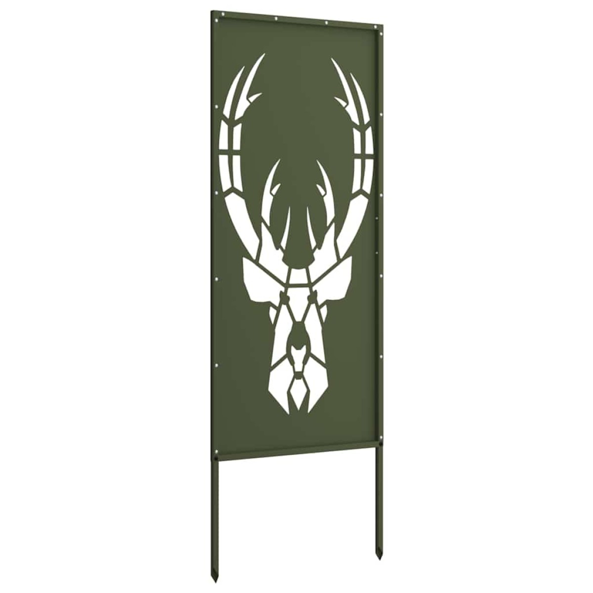 vidaXL Οθόνη Ιδιωτικότητας Κήπου Animal Print Λαδί 50 x 140 εκ