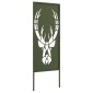 vidaXL Οθόνη Ιδιωτικότητας Κήπου Animal Print Λαδί 50 x 140 εκ