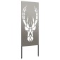 vidaXL Οθόνη Ιδιωτικότητας Κήπου Animal Print Σκ rusty 50 x 140 εκ