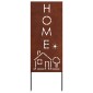 vidaXL Οθόνη Ιδιωτικότητας Κήπου Σκ rusty 50 x 140 εκ