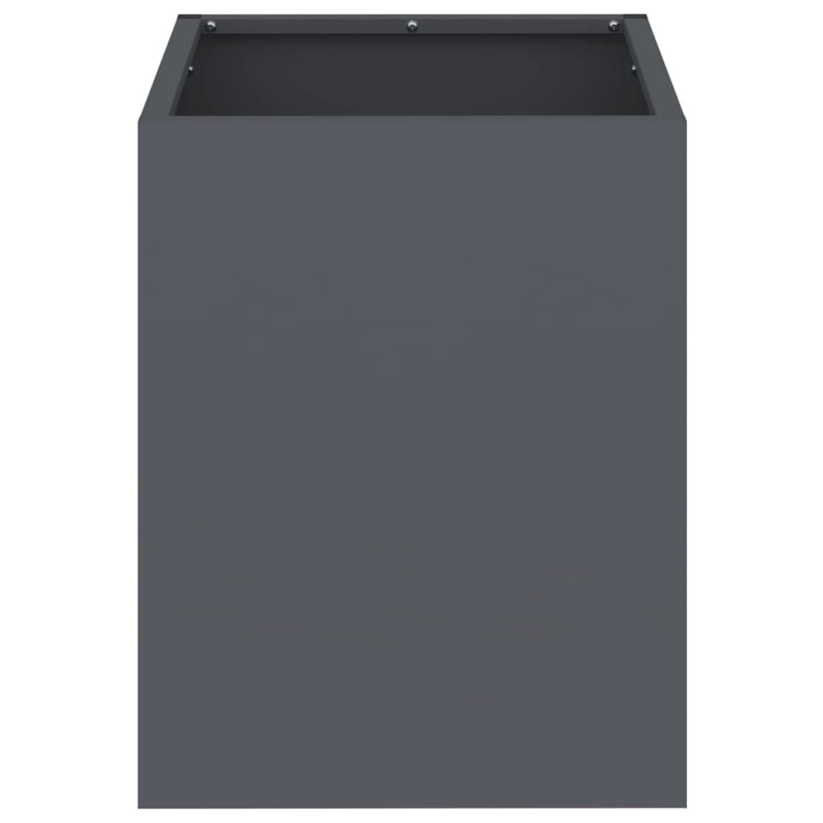 vidaXL Γλάστρα Κήπου Ανθρακί 32 x 32 x 40 εκ. Ψυχρής έλασης χάλυβας