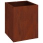 vidaXL Γλάστρα Κήπου Σκ rusty 32 x 32 x 40 εκ.