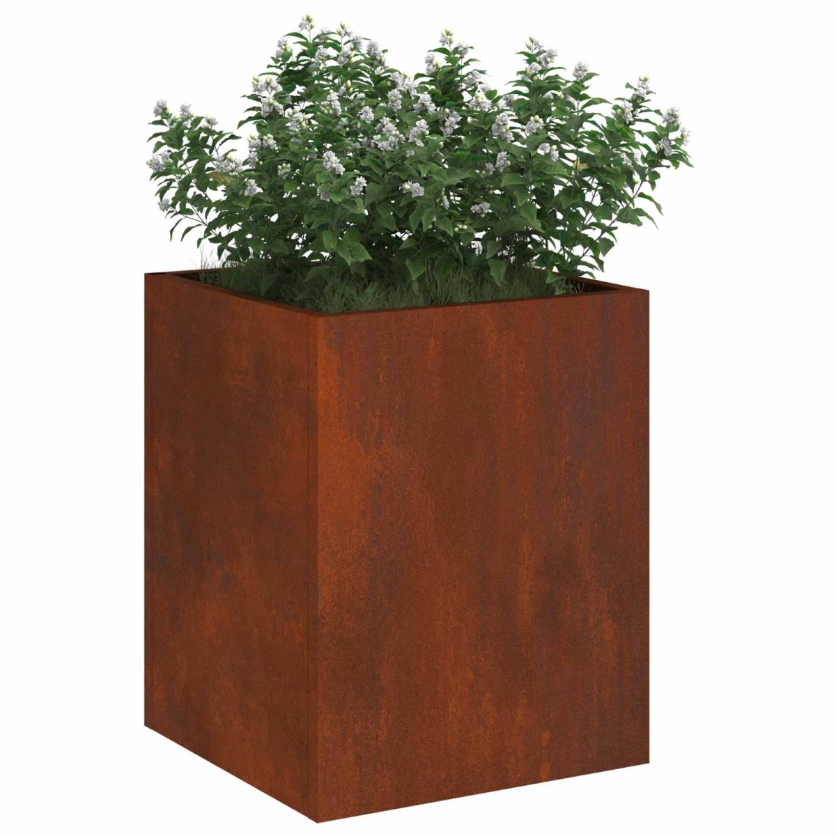 vidaXL Γλάστρα Κήπου Σκ rusty 32 x 32 x 40 εκ.