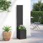 vidaXL Οθόνη Ιδιωτικότητας Κήπου Μαύρο 32 x 32 x 150 εκ