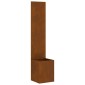 vidaXL Οθόνη Ιδιωτικότητας Κήπου Σκ rusty 32 x 32 x 150 εκ