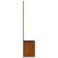 vidaXL Οθόνη Ιδιωτικότητας Κήπου Σκ rusty 32 x 32 x 150 εκ