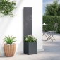 vidaXL Οθόνη Ιδιωτικότητας Κήπου Ανθρακί 32 x 32 x 150 εκ
