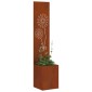 vidaXL Οθόνη Ιδιωτικότητας Κήπου Σκ rusty 32 x 32 x 150 εκ