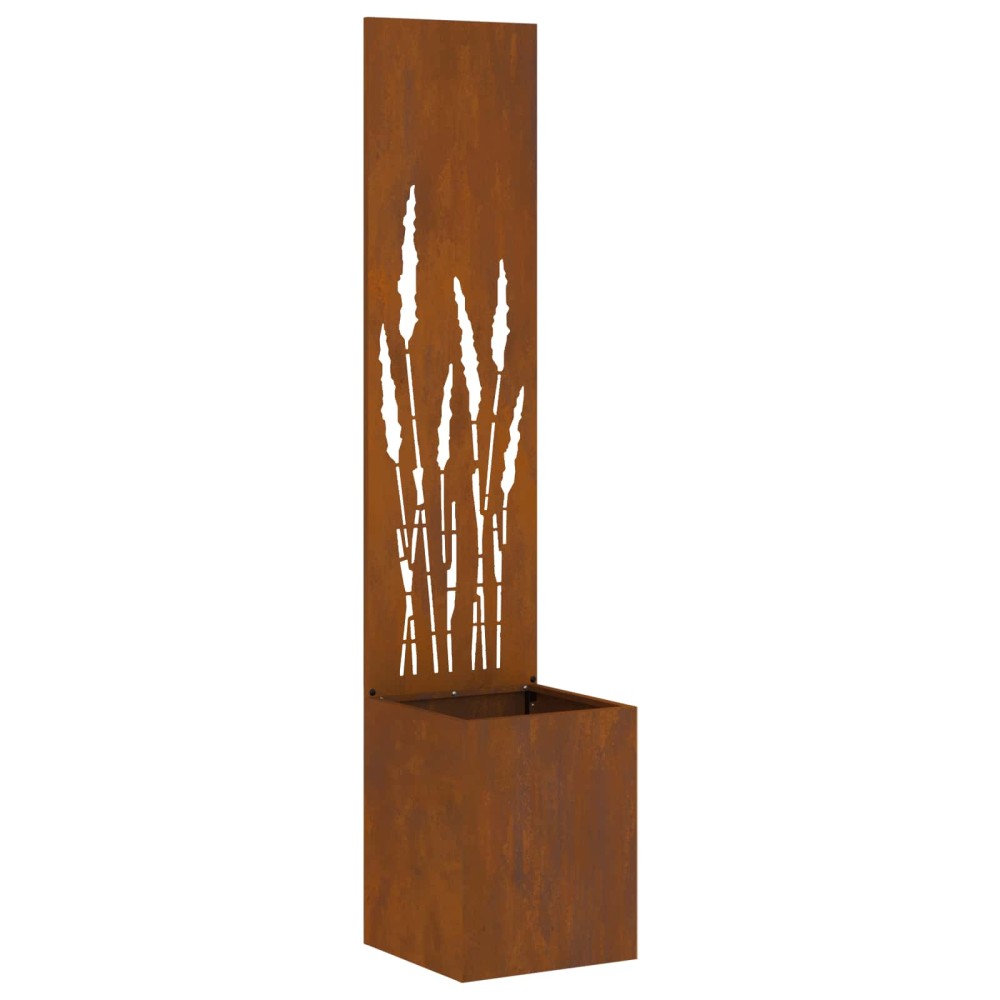 vidaXL Οθόνη Ιδιωτικότητας Κήπου Σκ rusty 32 x 32 x 150 εκ