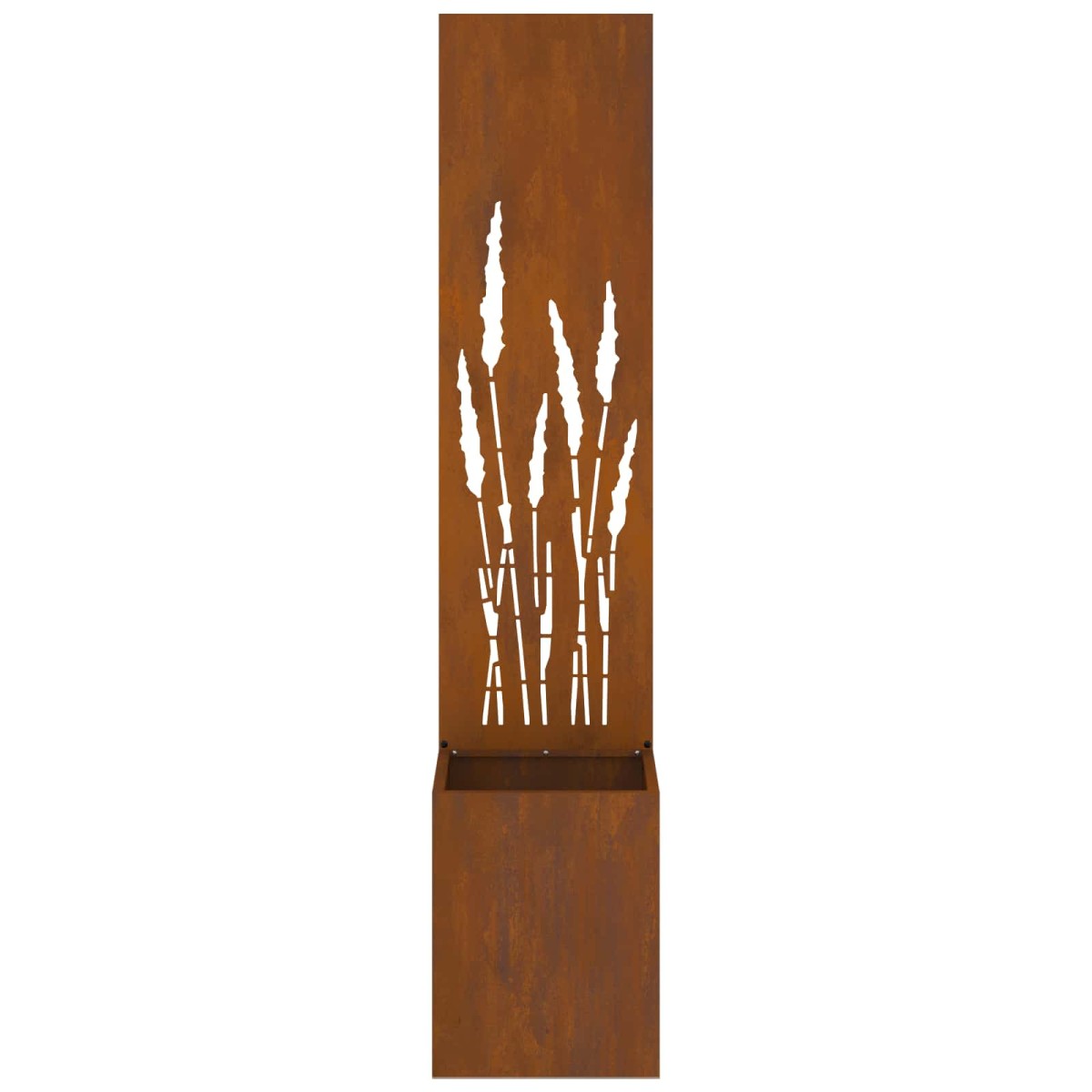 vidaXL Οθόνη Ιδιωτικότητας Κήπου Σκ rusty 32 x 32 x 150 εκ