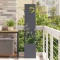 vidaXL Οθόνη Ιδιωτικότητας Κήπου Ανθρακί 32 x 32 x 150 εκ