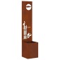 vidaXL Οθόνη Ιδιωτικότητας Κήπου Σκ rusty 32 x 32 x 150 εκ