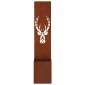 vidaXL Οθόνη Ιδιωτικότητας Κήπου Σκ rusty 32 x 32 x 150 εκ